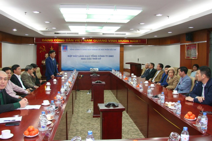 DMC gặp mặt nguyên lãnh đạo Tổng công ty qua các thời kỳ